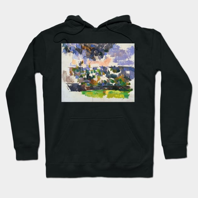 The Garden at Les Lauves by Paul Cezanne Hoodie by Classic Art Stall